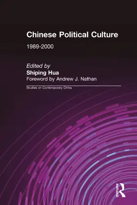 Hua / Nathan |  Chinese Political Culture | Buch |  Sack Fachmedien
