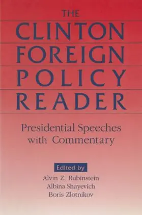 Rubinstein |  Clinton Foreign Policy Reader | Buch |  Sack Fachmedien