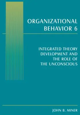 Miner |  Organizational Behavior 6 | Buch |  Sack Fachmedien