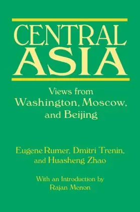 Rumer / Trenin / Zhao |  Central Asia | Buch |  Sack Fachmedien