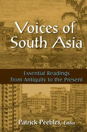 Peebles |  Voices of South Asia | Buch |  Sack Fachmedien