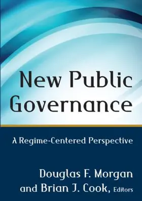 Morgan / Cook |  New Public Governance | Buch |  Sack Fachmedien