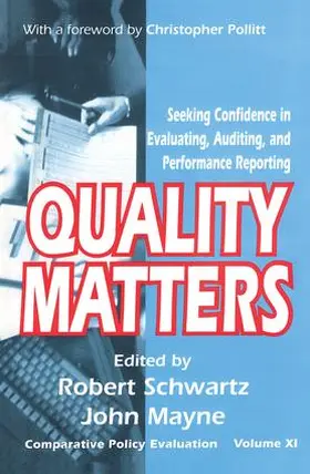 Mayne / Schwartz |  Quality Matters | Buch |  Sack Fachmedien