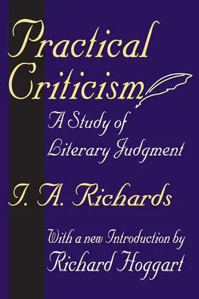 Richards |  Practical Criticism | Buch |  Sack Fachmedien