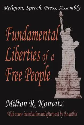 Konvitz |  Fundamental Liberties of a Free People | Buch |  Sack Fachmedien