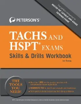 Peterson'S |  Peterson's TACHS and HSPT Exams Skills & Drills Workbook | eBook | Sack Fachmedien