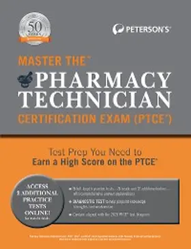 Peterson'S |  Master the Pharmacy Technician Certification Exam (PTCE) | eBook | Sack Fachmedien