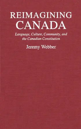 Webber |  Reimagining Canada | eBook | Sack Fachmedien