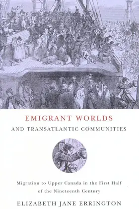 Errington |  Emigrant Worlds and Transatlantic Communities | eBook | Sack Fachmedien