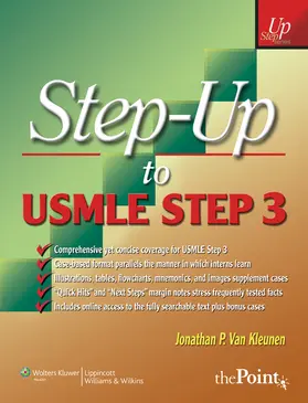 Van Kleunen |  Step-Up to USMLE Step 3 | Buch |  Sack Fachmedien