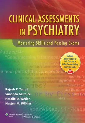 Tampi |  Clinical Assessments in Psychiatry | Buch |  Sack Fachmedien