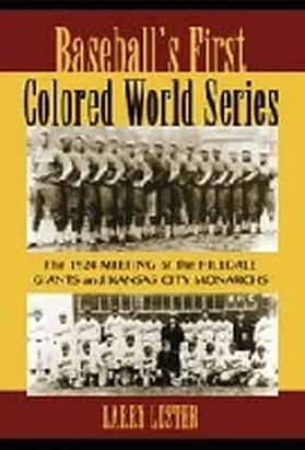Lester |  Baseball's First Colored World Series | Buch |  Sack Fachmedien