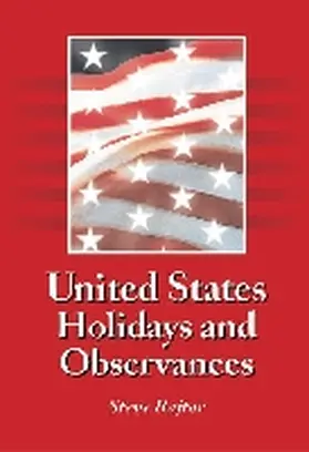 Rajtar |  United States Holidays and Observances | Buch |  Sack Fachmedien