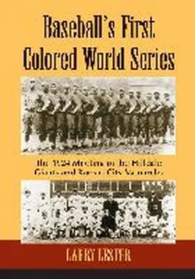 Lester |  Baseball's First Colored World Series | Buch |  Sack Fachmedien
