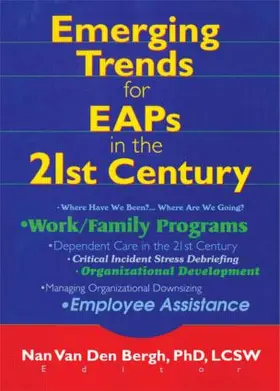 Van Den Bergh | Emerging Trends for EAPs in the 21st Century | Buch | 978-0-7890-1020-9 | www2.sack.de