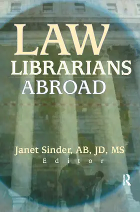 Sinder | Law Librarians Abroad | Buch | 978-0-7890-1316-3 | www2.sack.de