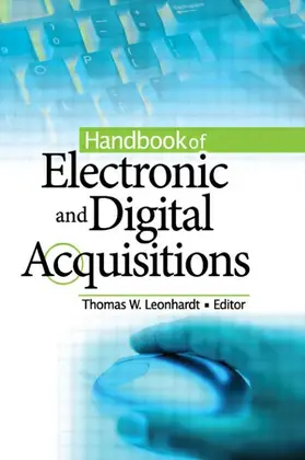 Leonhardt |  Handbook of Electronic and Digital Acquisitions | Buch |  Sack Fachmedien