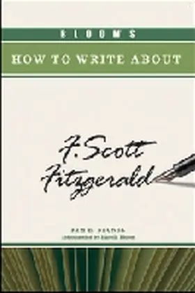 Becnel |  Bloom's How to Write About F. Scott Fitzgerald | Buch |  Sack Fachmedien