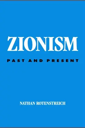 Rotenstreich |  Zionism | eBook | Sack Fachmedien