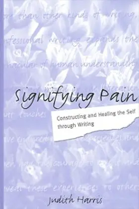 Harris |  Signifying Pain | eBook | Sack Fachmedien