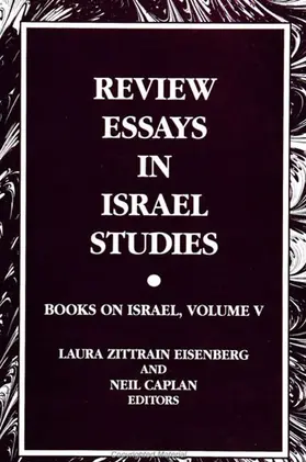 Eisenberg / Caplan |  Review Essays in Israel Studies | eBook | Sack Fachmedien