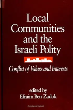 Ben-Zadok |  Local Communities and the Israeli Polity | eBook | Sack Fachmedien