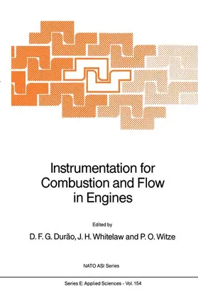 Durão / Witze / Whitelaw |  Instrumentation for Combustion and Flow in Engines | Buch |  Sack Fachmedien