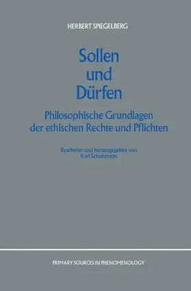 Spiegelberg / Schumann |  Sollen und Dürfen | Buch |  Sack Fachmedien