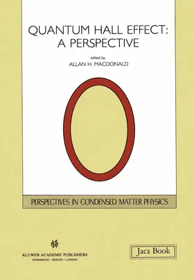 MacDonald |  Quantum Hall Effect: A Perspective | Buch |  Sack Fachmedien