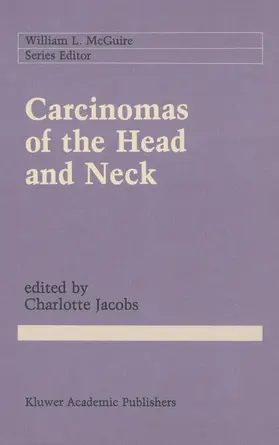 Jacobs | Carcinomas of the Head and Neck | Buch | 978-0-7923-0668-9 | sack.de