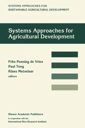 Vries / Metselaar / Teng |  Systems approaches for agricultural development | Buch |  Sack Fachmedien