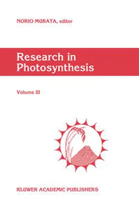 Murata |  Research in Photosynthesis | Buch |  Sack Fachmedien