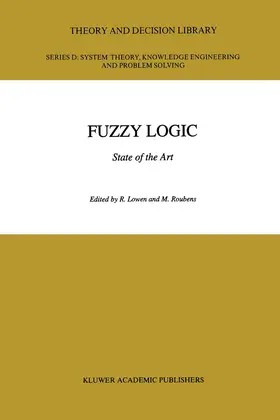 Roubens / Lowen |  Fuzzy Logic | Buch |  Sack Fachmedien