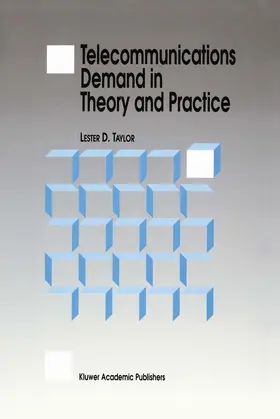 Taylor |  Telecommunications Demand in Theory and Practice | Buch |  Sack Fachmedien