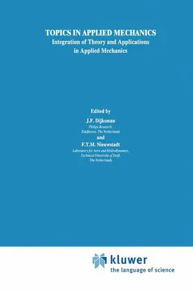 Nieuwstadt / Dijksman |  Topics in Applied Mechanics | Buch |  Sack Fachmedien