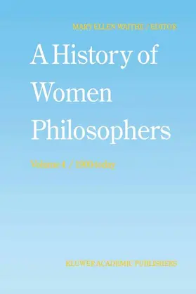 Waithe |  A History of Women Philosophers | Buch |  Sack Fachmedien