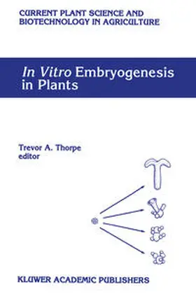 Thorpe |  In Vitro Embryogenesis in Plants | Buch |  Sack Fachmedien