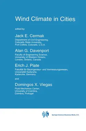 Cermak / Viegas / Davenport |  Wind Climate in Cities | Buch |  Sack Fachmedien