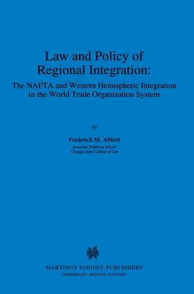 Abbott |  Abbott: Law and Policyof Regional Pa. | Buch |  Sack Fachmedien