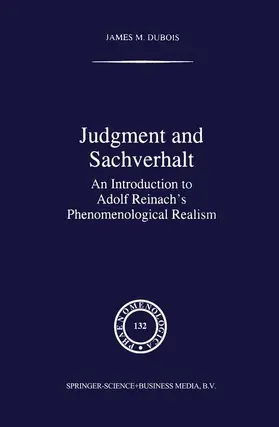 Dubois |  Judgment and Sachverhalt | Buch |  Sack Fachmedien