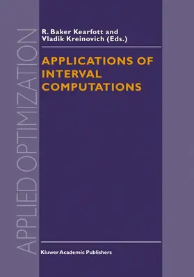 Kearfott / Kreinovich |  Applications of Interval Computations | Buch |  Sack Fachmedien