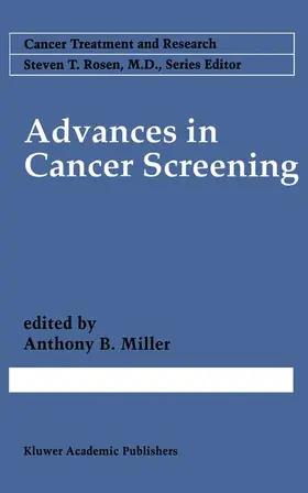 Miller |  Advances in Cancer Screening | Buch |  Sack Fachmedien