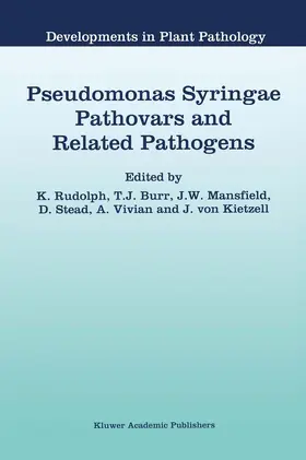 Rudolph / Burr / von Kietzell |  Pseudomonas Syringae Pathovars and Related Pathogens | Buch |  Sack Fachmedien