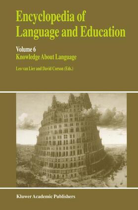 Lier / Corson |  Encyclopedia of Language and Education | Buch |  Sack Fachmedien
