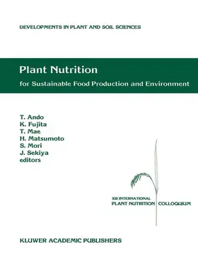 Ando / Fujita / Mae |  Plant Nutrition for Sustainable Food Production and Environment | Buch |  Sack Fachmedien