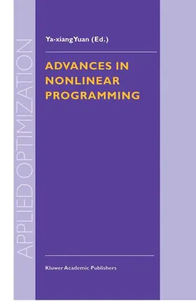  Advances in Nonlinear Programming | Buch |  Sack Fachmedien