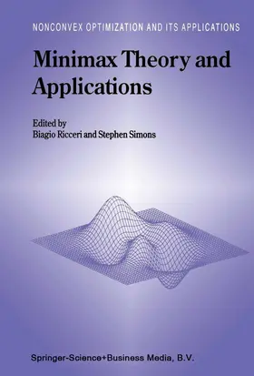 Simons / Ricceri |  Minimax Theory and Applications | Buch |  Sack Fachmedien