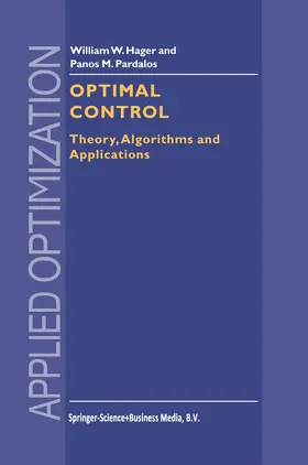 Pardalos / Hager |  Optimal Control | Buch |  Sack Fachmedien