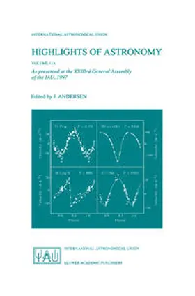 Andersen |  Highlights of Astronomy, Volume 11A | Buch |  Sack Fachmedien