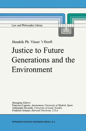 Visser 't Hooft |  Justice to Future Generations and the Environment | Buch |  Sack Fachmedien